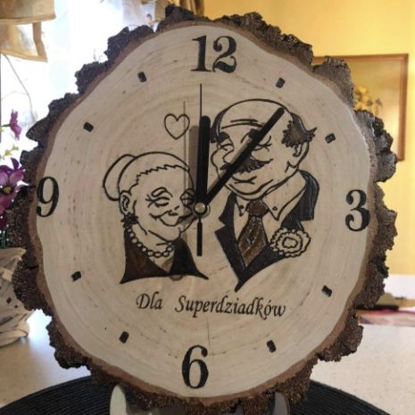 Zegar dla Babci i Dziadka