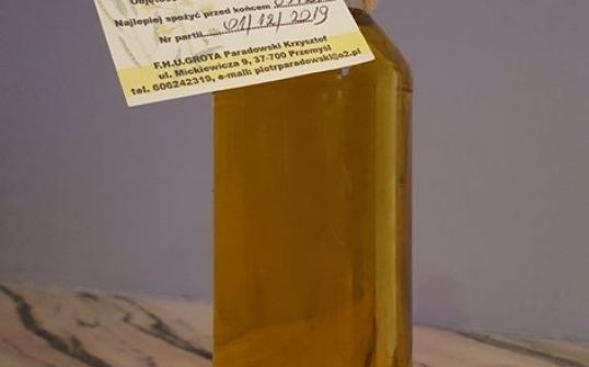 Olej rzepakowy tłoczony na zimno 500 ml