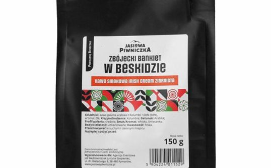 Kawa ziarnista smakowa Zbójecki Bankiet w Beskidzie 150g