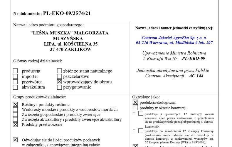 Ekologiczna Cytryna w syropie z miodem - 220ml
